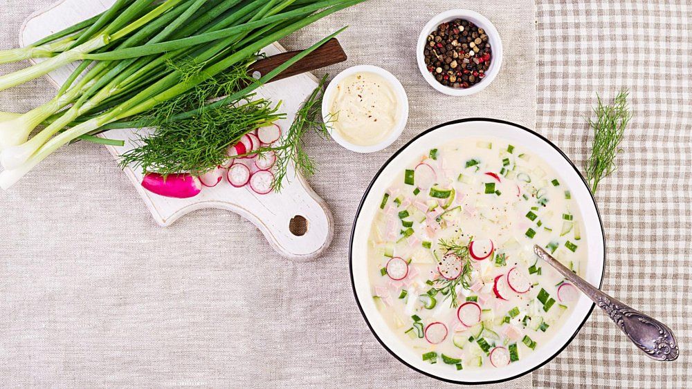 Три необычных рецепта окрошки