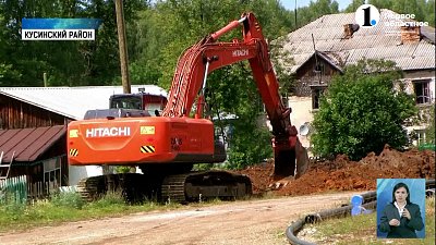 В село Злоказово начали проводить газ