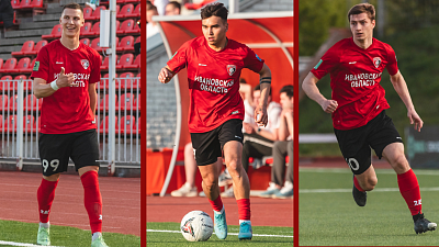 Футбольный клуб «Челябинск» подписал контракты с тремя новыми игроками