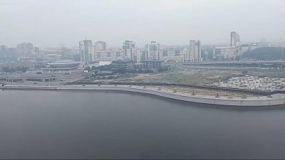 Челябинск затянуло дымом от пожаров из соседних областей