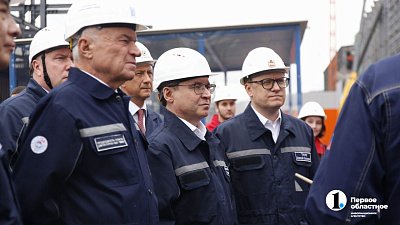 Владимир Якушев и Алексей Текслер оценили экологические проекты ММК