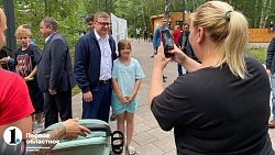 Алексей Текслер остался доволен ходом ремонта дорог в Металлургическом районе Челябинска