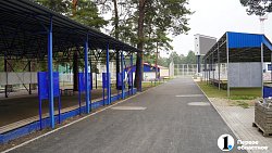 На стадионе имени Елесиной в Челябинске появилась новая разминочная зона для легкоатлетов