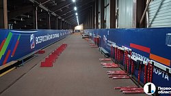 На стадионе имени Елесиной в Челябинске появилась новая разминочная зона для легкоатлетов
