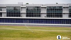 На стадионе имени Елесиной в Челябинске появилась новая разминочная зона для легкоатлетов