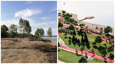 Будут лодочная станция и пирс: на Первом озере в Челябинске благоустраивают набережную