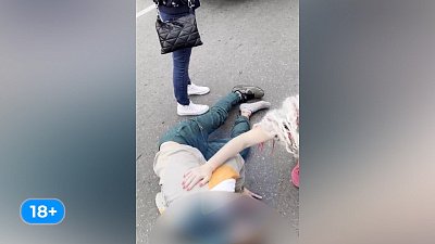 В Челябинске мотоциклист пострадал в ДТП