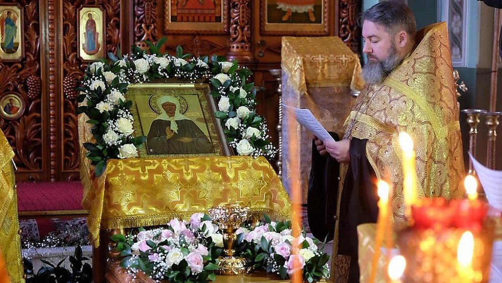 Митрополит Алексий рассказал о встрече мощей Матроны Московской