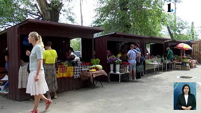 Садоводам выделили бесплатные торговые павильоны