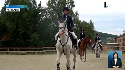 Дети побывали в гостях у конного клуба «Таганай»