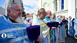 В Челябинск привезли мощи Матроны Московской