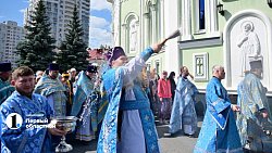 В Челябинск привезли мощи Матроны Московской