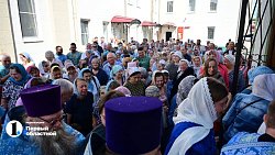 В Челябинск привезли мощи Матроны Московской