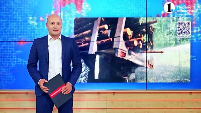 Под Миассом вспыхнул лесовоз