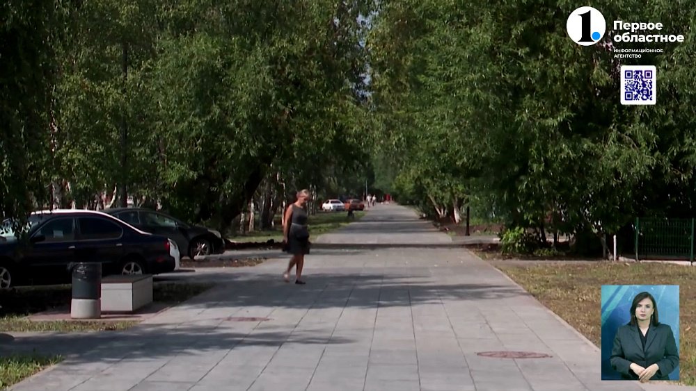 На северо-западе Челябинска обустроили пешеходную зону и детскую площадку