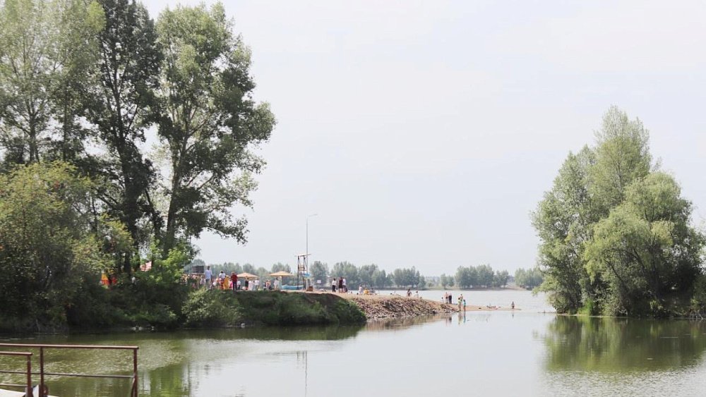 В Агаповском районе открыли первый официальный пляж