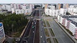 На северо-западе Челябинска открыли шестиполосную дорогу