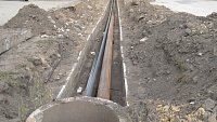 В Нязепетровске меняют тепломагистраль после крупной аварии на сетях