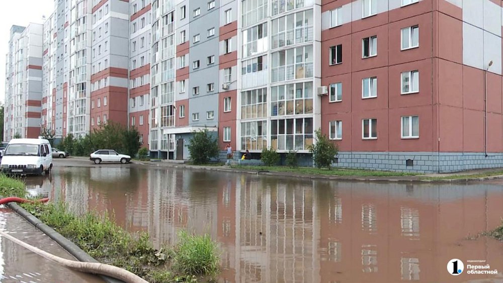 За один вечер на Челябинск выпало больше месячной нормы осадков