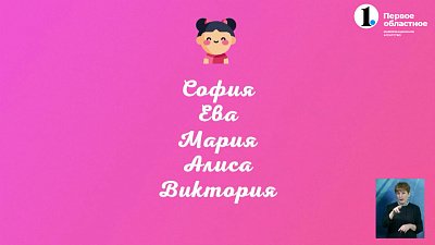 София и Александр — самые популярные имена в России!