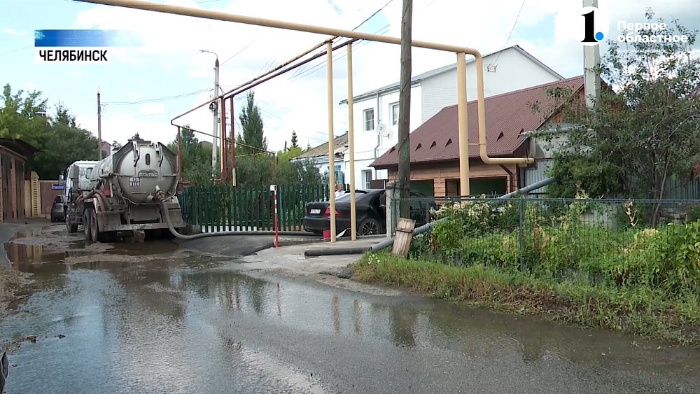 В Челябинске выпала месячная норма осадков