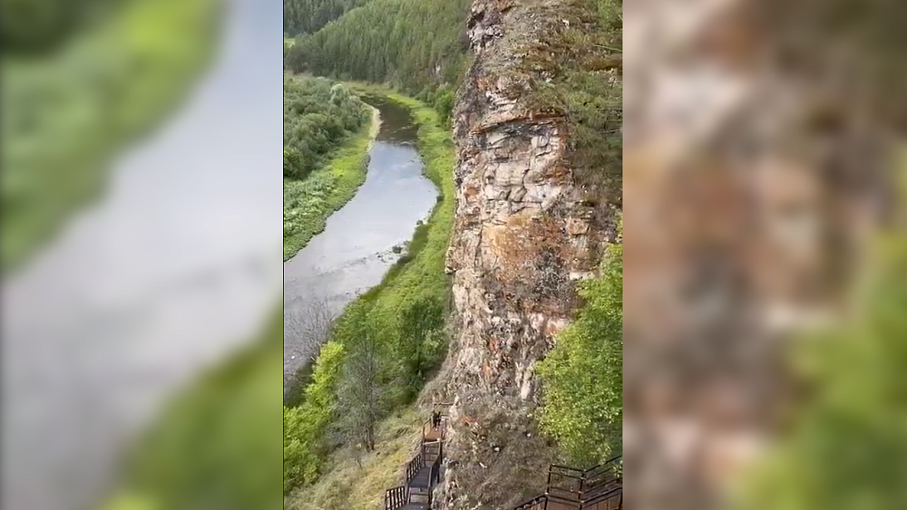 В Усть-Катаве открыли экотропу к горной пещере