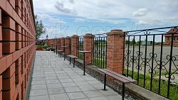 На копейском кладбище открыли первый колумбарий