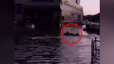 Море идет к вам! В Копейске жители ищут плюсы от затопленных дорог