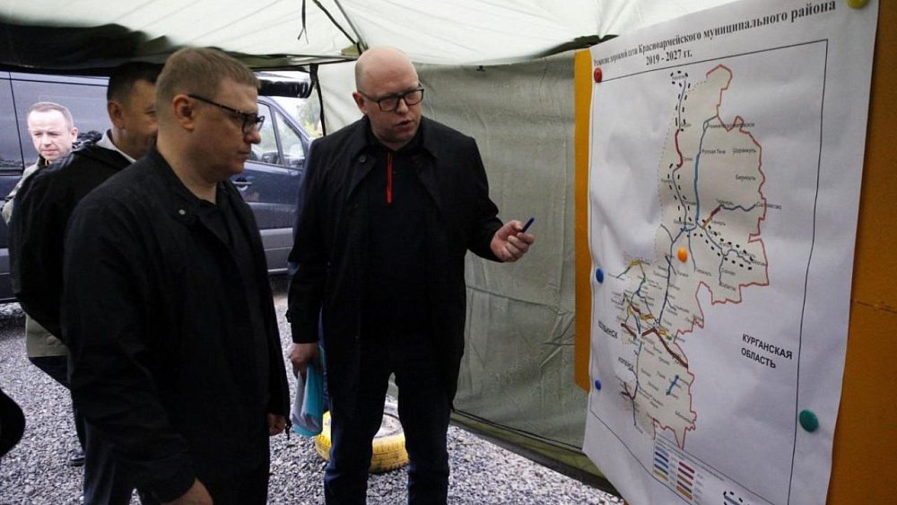 В Красноармейском районе ремонт дорог завершают на год раньше