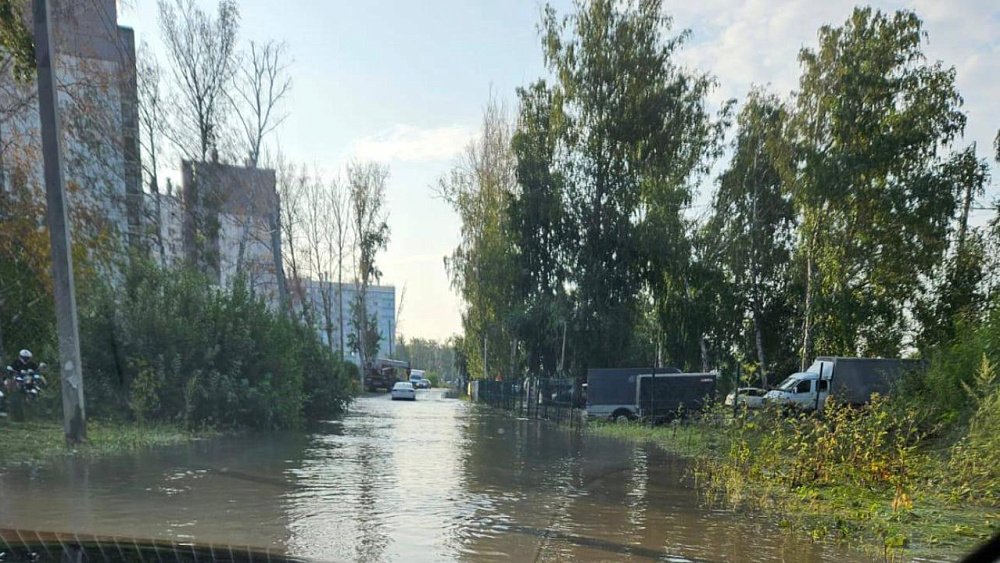 В Челябинске у затопленного участка ЖК «Вместе» уберут автостоянку