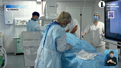 Челябинские врачи спасли мужчину на грани инфаркта