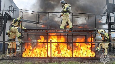 В Троицке отметили 170-летие местной пожарной охраны