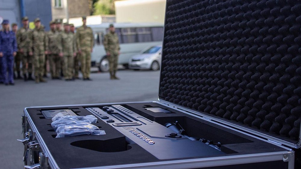 В Челябинске бойцы Росгвардии получили ружья для борьбы с дронами