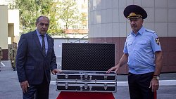 В Челябинске бойцы Росгвардии получили ружья для борьбы с дронами