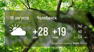 Жара накрывает Челябинскую область