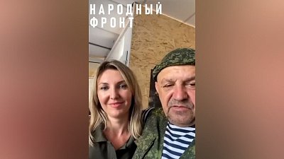 Юрий «Ангел» Гагарин встретил в ДНР гуманитарный груз из Челябинской области