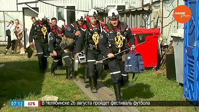 Соревнования спасателей в сюжете «Учения МЧС»