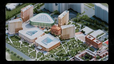 В Челябинске продолжается строительство межуниверситетского кампуса