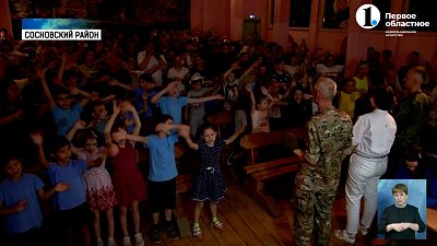 Южноуральские школьники встретились с ветеранами СВО