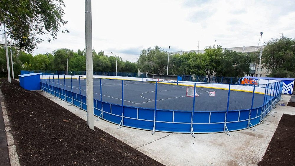 В Магнитогорске откроют новые универсальные спортивные площадки