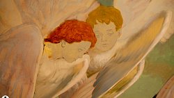 Реставраторы показали внутреннюю роспись храма Александра Невского в Челябинске