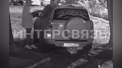 Автомобильный вор в Челябинске попал на видео
