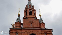 Реставраторы показали внутреннюю роспись храма Александра Невского в Челябинске