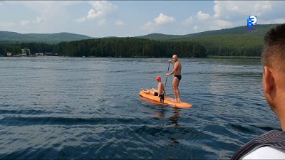Спасатели патрулируют водные объекты Миасса