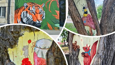 ЧМК поддержал акцию по нанесению экограффити