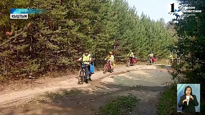 Южноуральские школьники отправились в поход по окрестностям Кыштыма