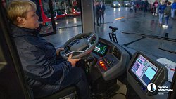 В Челябинске выпустили на линию современные троллейбусы с автономным ходом