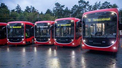 В Челябинске на линию вышли новые троллейбусы