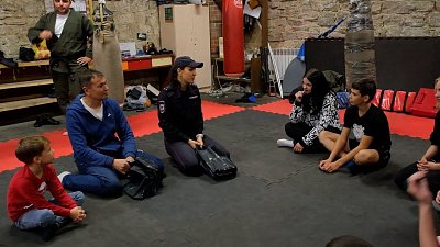 Для детей в трудной жизненной ситуации организовали спортивную тренировку