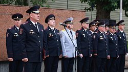 В Челябинской области полицейских поздравили со столетием патрульно-постовой службы